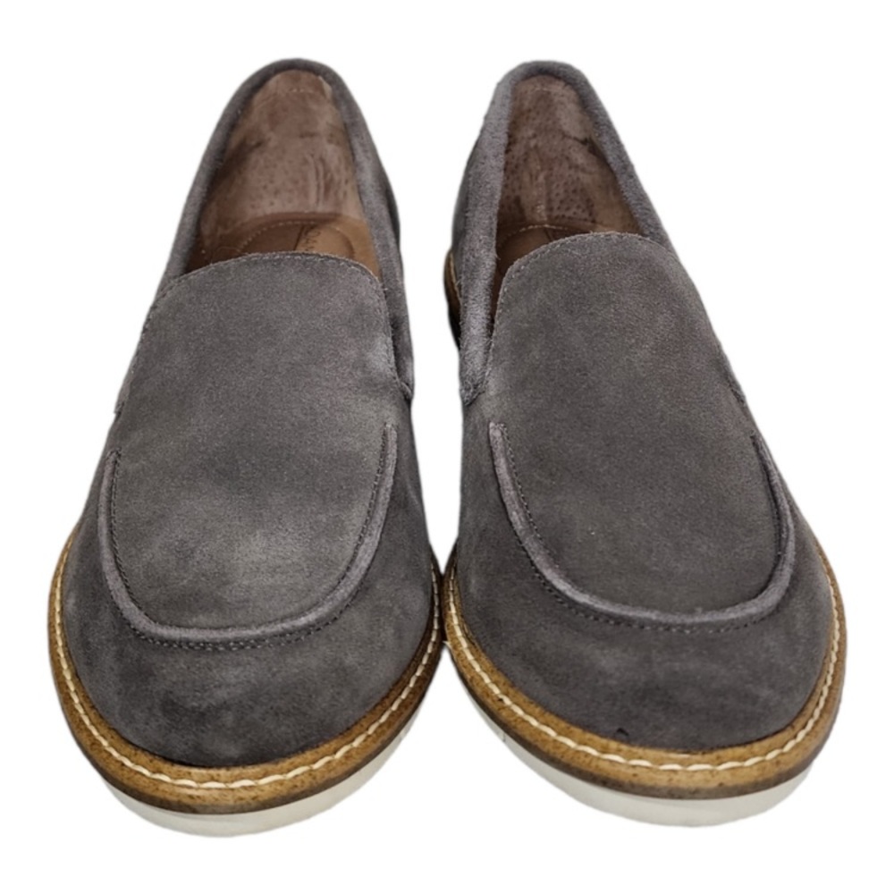 Adam Tucker gray suede slip ons excellent condition worn once - Picture 4 of 6